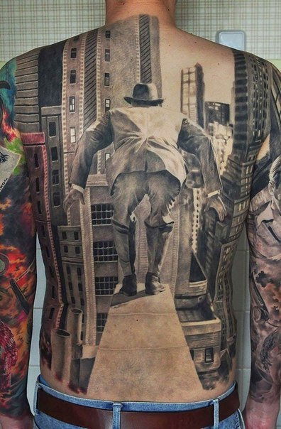 Фотоподборка невероятных 3D татуировок